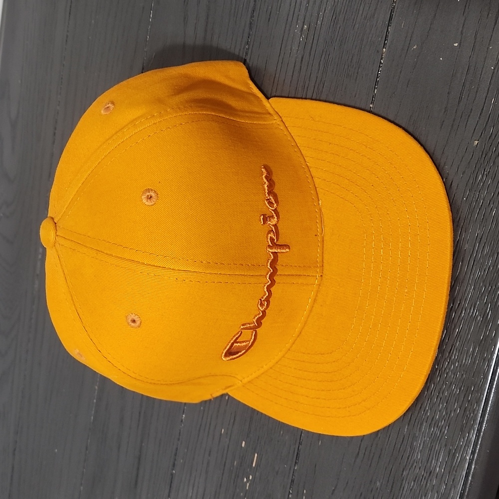 Champion snap back hat